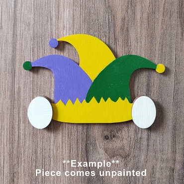 Unpainted Interchangeable Gnome Hands: DIY Craft Kit - Jester