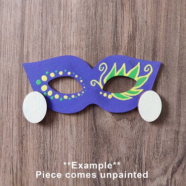 Unpainted Interchangeable Gnome Hands: DIY Craft Kit - Mask