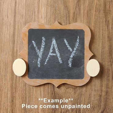 Unpainted Interchangeable Gnome Hands: DIY Craft Kit - Sign