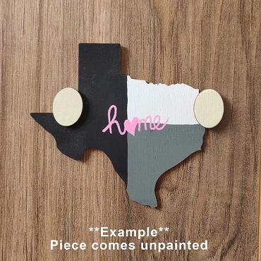 Unpainted Interchangeable Gnome Hands: DIY Craft Kit - Texas